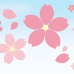 桜が咲き始めました
